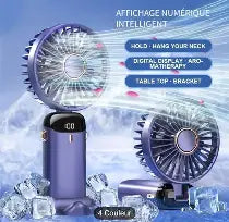 LED Digital Display Fan
